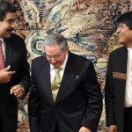 Evo Morales_RaulCastro_Maduro