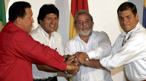 chavez-evo-lula-correa