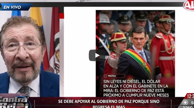 Bolivia solo sale de la crisis si termina el narcoestado plurinacional