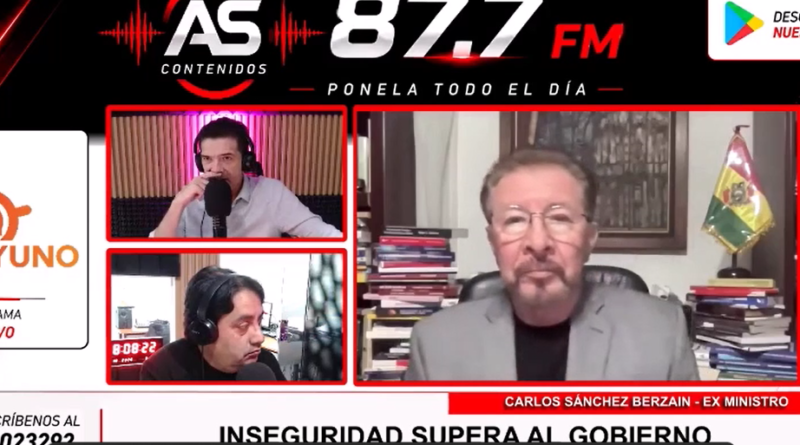 Bolivia presa del narcoestado, en indefensión